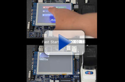View the video demo of Warp!! on the Atmel SAMA5D33-EK