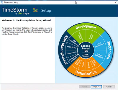 Timesys Windows Installer for TimeStorm